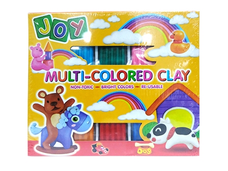 Joy Multi-Colored Clay SCL3010 10s