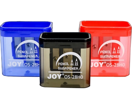 Joy Pencil Sharpener OS-28H0 2Holes Assorted