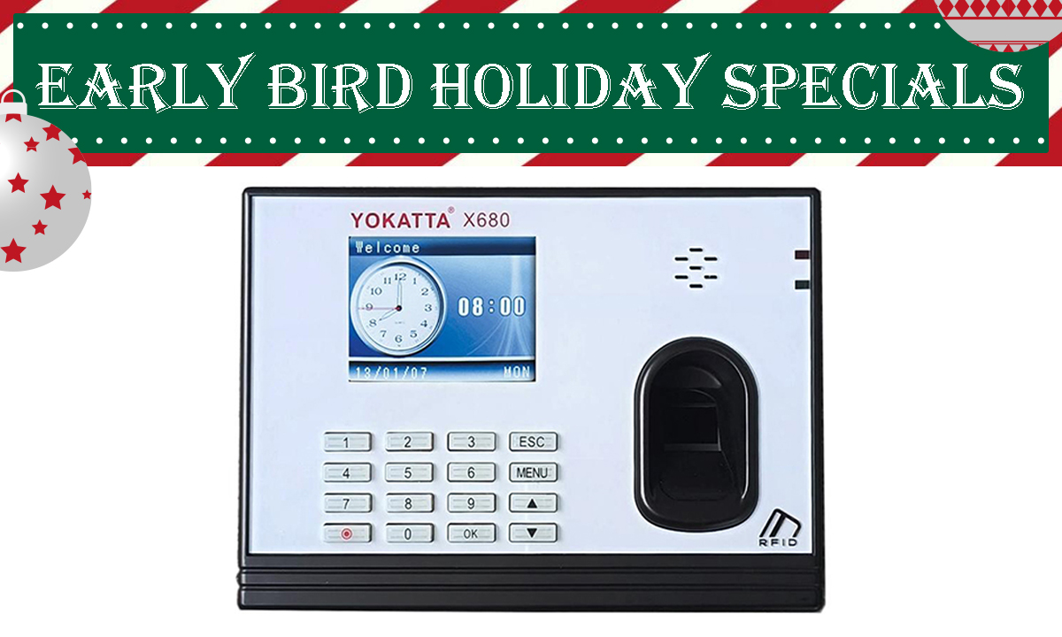 Yokatta X680 Standalone Biometric (WAS PHP 10,200.00)