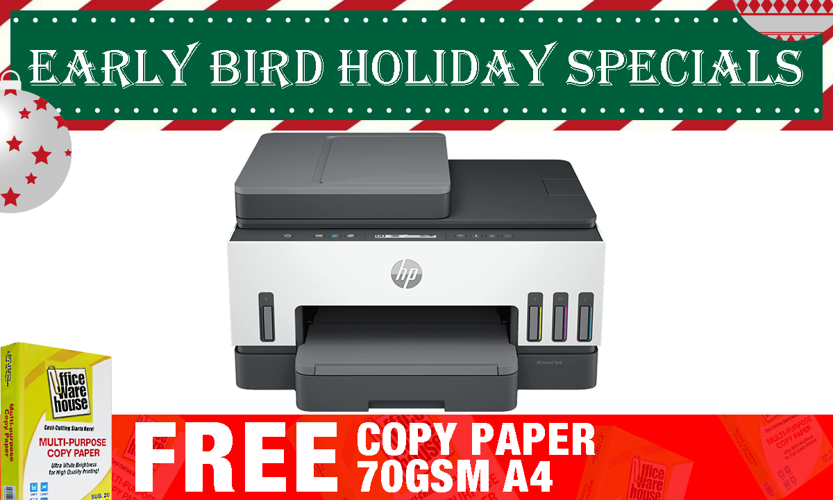 HP Smart Tank 750 Wi Fi Duplexer AIO Ink Tank Printer (WAS PHP 14,999.00)